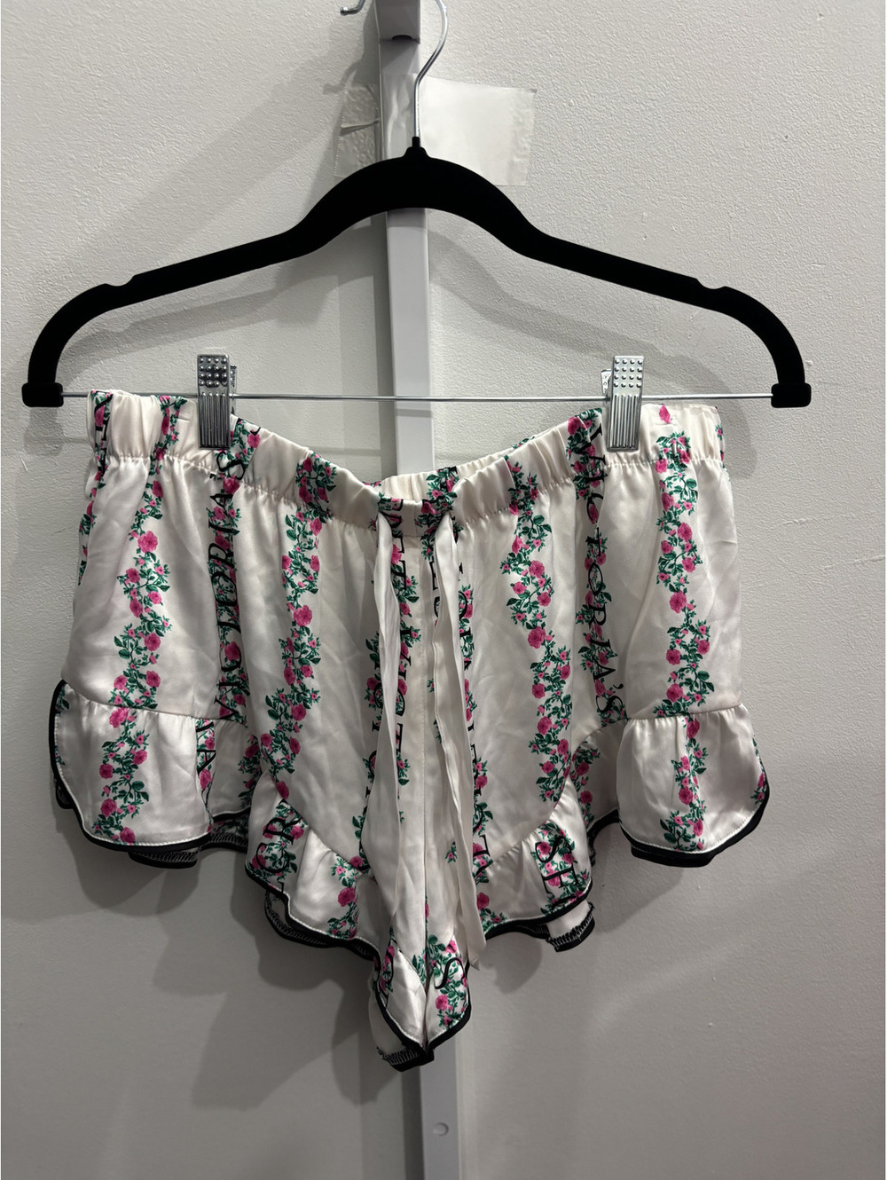 Victoria's Secret Floral Satin Lounge Shorts